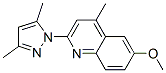 2-(3,5-dimethylpyrazol-1-yl)-6-methoxy-4-methyl-quinoline CAS#: 71509-00-7