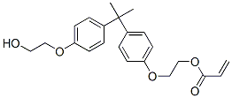 2-[4-[1-[4-(2-hydroxyethoxy)phenyl]-1-methylethyl]phenoxy]ethyl acrylate CAS#: 72004-73-0