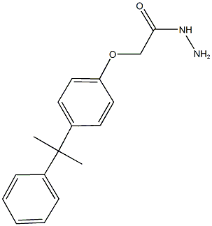 2-[4-(1-METHYL-1-PHENYLETHYL)PHENOXY]ACETOHYDRAZIDE CAS#: 70757-64-1