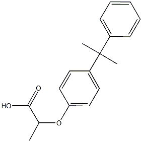 2-[4-(1-METHYL-1-PHENYLETHYL)PHENOXY]PROPANOICACID CAS#: 70757-66-3