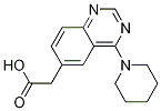2-[4-(1-piperidinyl)-6-quinazolinyl]acetic acid CAS#: 1233025-87-0