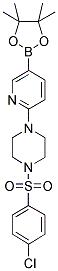 2-[4-(4-CHLOROPHENYLSULFONYL)PIPERAZIN-1-YL]PYRIDINE-5-BORONIC ACID, PINACOL ESTER CAS#: 1073354-20-7