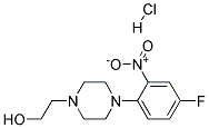 2-[4-(4-FLUORO-2-NITROPHENYL)PIPERAZIN-1-YL]ETHANOL HYDROCHLORIDE CAS#: 1185297-30-6