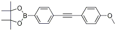 2-[4-(4-Methoxy-phenylethynyl)-phenyl]-4,4,5,5-tetramethyl-[1,3,2]dioxaborolane CAS#: 1190376-24-9