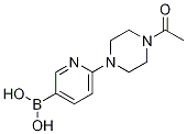 2-(4-Acetylpiperazin-1-yl)pyridine-5-boronic acid CAS#: 1236360-37-4