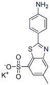 2-(4-Aminophenyl)-5-methyl-7-benzothiazolesulfonic acid potassium salt CAS#: 71032-91-2