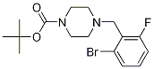 2-(4-BOC-PiperazinoMethyl)-1-broMo-3-fluorobenzene CAS#: 1355246-97-7