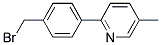 2-(4-BROMOMETHYL-PHENYL)-5-METHYL-PYRIDINE CAS#: 1119454-23-7