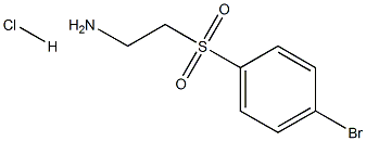 2-[(4-BroMophenyl)sulfonyl]-ethanaMine HCl CAS#: 1200575-83-2