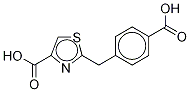 2-[(4-Carboxyphenyl)Methyl]-4-thiazolecarboxylic Acid CAS#: 1266962-78-0