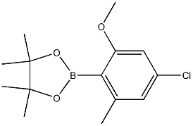2-(4-Chloro-2-Methoxy-6-Methyl-Phenyl)-4,4,5,5-Tetramethyl-[1,3,2]Dioxaborolane CAS#: 1207961-49-6