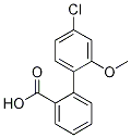 2-(4-Chloro-2-Methoxyphenyl)benzoic acid CAS#: 1261896-06-3