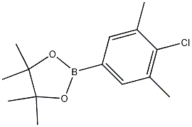 2-(4-Chloro-3,5-dimethylphenyl)-4,4,5,5-tetramethyl-1,3,2-dioxaborolane CAS#: 1111096-20-8
