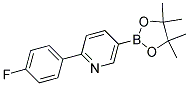 2-(4-FLUOROPHENYL)-5-(4,4,5,5-TETRAMETHYL-[1,3,2]-DIOXABOROLAN-2-YL)PYRIDINE CAS#: 1073354-81-0