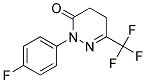 2-(4-FLUOROPHENYL)-6-(TRIFLUOROMETHYL)-4,5-DIHYDROPYRIDAZIN-3(2H)-ONE CAS#: 1161004-70-1