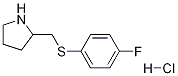 2-(4-Fluoro-phenylsulfanylMethyl)-pyrrolidine hydrochloride CAS#: 1353989-69-1