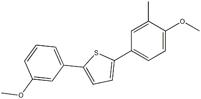 2-(4-Methoxy-3-Methylphenyl)-5-(3-Methoxyphenyl)thiophene CAS#: 1193525-42-6