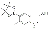 2-(4-Methyl-5-(4,4,5,5-tetraMethyl-1,3,2-dioxaborolan-2-yl)pyridin-2-ylaMino)ethanol CAS#: 1351995-03-3