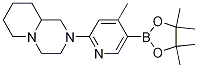2-(4-Methyl-5-(4,4,5,5-tetraMethyl-1,3,2-dioxaborolan-2-yl)pyridin-2-yl)octahydro-1H-pyrido[1,2-a]pyrazine CAS#: 1354911-18-4