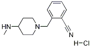 2-(4-MethylaMino-piperidin-1-ylMethyl)-benzonitrile hydrochloride CAS#: 1289387-45-6