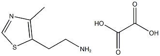 2-(4-Methylthiazol-5-yl)ethanaMine coMpound with 1,2-dihydroperoxyethyne (1:1) CAS#: 1203095-62-8