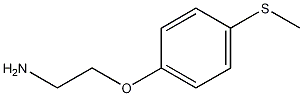2-[4-(Methylthio)phenoxy]ethylamine CAS#: 1203188-22-0