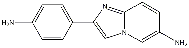 2-(4-aminophenyl)imidazo[1,2-a]pyridin-6-amine CAS#: 1246471-10-2