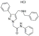 2-{4-[(benzylamino)methyl]-3-phenyl-1H-pyrazol-1-yl}-N-phenylacetamide hydrochloride CAS#: 1185096-09-6