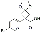 2-(4-broMophenyl)-5,8-dioxaspiro[3.4]octane-2-carboxylic acid CAS#: 1199586-87-2