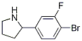 2-(4-bromo-3-fluorophenyl)pyrrolidine CAS#: 1175528-91-2