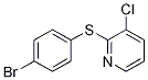 2-(4-bromophenylsulfanyl)-3-chloropyridine CAS#: 1174014-10-8