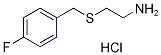 2-[(4-fluorobenzyl)sulfanyl]ethylamine hydrochloride CAS#: 1170404-43-9