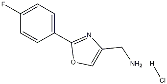 (2-(4-fluorophenyl)oxazol-4-yl)methanamine HCl CAS#: 1187933-51-2