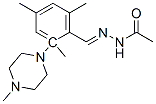 2-(4-methylpiperazin-1-yl)-N-[(2,4,6-trimethylphenyl)methylideneamino] acetamide CAS#: 72606-27-0