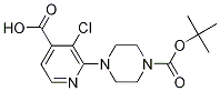 2-[4-(tert-butoxycarbonyl)piperazino]-3-chloroisonicotinic acid CAS#: 1135283-34-9