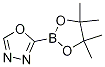 2-(4,4,5,5-TETRAMETHYL-1,3,2-DIOXABOROLAN-2-YL)-1,3,4-OXADIAZOLE CAS#: 1346808-32-9