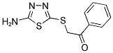 2-(5-AMINO-[1,3,4]THIADIAZOL-2-YLSULFANYL)-1-PHENYL-ETHANONE CAS#: 1153874-30-6