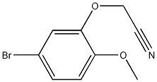 2-(5-Bromo-2-methoxyphenoxy)acetonitrile CAS#: 1221793-69-6