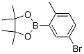 2-(5-Bromo-2-methylphenyl)-4,4,5,5-tetramethyl-1,3,2-dioxaborolane CAS#: 1192051-39-0