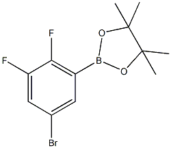 2-(5-Bromo-2,3-difluorophenyl)-4,4,5,5-tetramethyl-1,3,2-dioxaborolane CAS#: 1073339-12-4