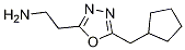 2-(5-Cyclopentylmethyl-[1,3,4]oxadiazol-2-yl)-ethylamine CAS#: 1251360-46-9
