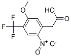 2-[5-Methoxy-2-nitro-4-(trifluoromethyl)phenyl]-acetic acid CAS#: 1190198-33-4