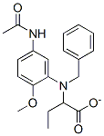 2-((5-acetamido-2-methoxyphenyl)(benzyl)amino)ethylacetate CAS#: 70693-57-1