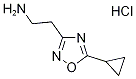 2-(5-cyclopropyl-1,2,4-oxadiazol-3-yl)ethanamine(SALTDATA: HCl) CAS#: 1082584-63-1
