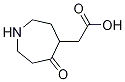 2-(5-oxoazepan-4-yl)acetic acid CAS#: 1305208-18-7
