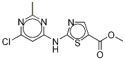 2-[(6-Chloro-2-Methyl-4-pyriMidinyl)aMino]-5-thiazolecarboxylic Acid Methyl Ester CAS#: 1251716-80-9