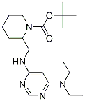 2-[(6-DiethylaMino-pyriMidin-4-ylaMino)-Methyl]-piperidine-1-carboxylic acid tert-butyl ester CAS#: 1353978-05-8