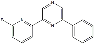 2-(6-fluoropyridin-2-yl)-6-phenylpyrazine CAS#: 1245643-28-0
