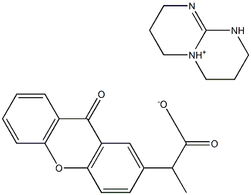 2-(9-Oxoxanthen-2-yl)propionic Acid 1,5,7-Triazabicyclo[4.4.0]dec-5-ene Salt CAS#: 1346753-09-0