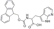 2-((((9H-fluoren-9-yl)Methoxy)carbonyl)aMino)-3-(1H-pyrrolo[2,3-b]pyridin-3-yl)propanoic acid CAS#: 1219143-85-7